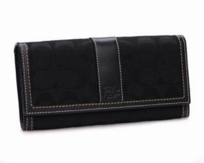 discounted Coach Wallets - 6K10 full black